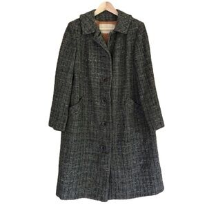 Vintage Pendleton virgin wool tweed coat approximate size medium